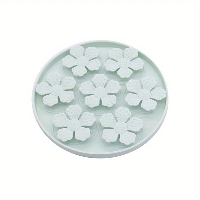 Silicone Pet Slow Feeder Mat Dog Feeding Dishes Dog Licking Mat with Suction Cups Anti-Choking Slow Feeding Pads Bowl Dishware