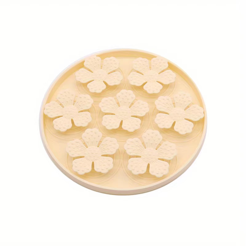 Silicone Pet Slow Feeder Mat Dog Feeding Dishes Dog Licking Mat with Suction Cups Anti-Choking Slow Feeding Pads Bowl Dishware