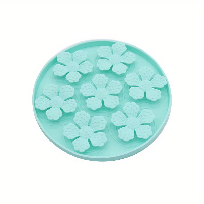 Silicone Pet Slow Feeder Mat Dog Feeding Dishes Dog Licking Mat with Suction Cups Anti-Choking Slow Feeding Pads Bowl Dishware