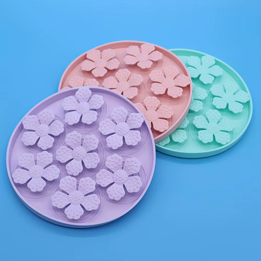 Silicone Pet Slow Feeder Mat Dog Feeding Dishes Dog Licking Mat with Suction Cups Anti-Choking Slow Feeding Pads Bowl Dishware